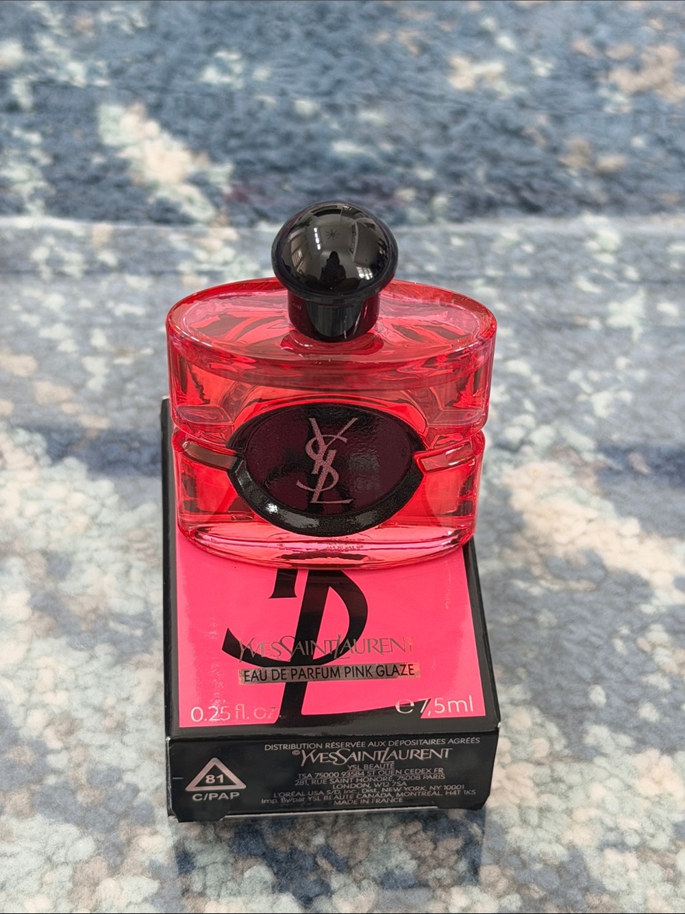YSL Black Opium Pink Glaze Mini